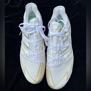Adidas Afterburner 7 Gold baseball cleats NWT